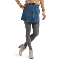 HUE Women’s Brushed Tights (Gray, S/M)