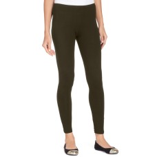 HUE Women’s Cotton Leggings (Expresso, XS)