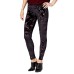  Women’s Juliet Floral Velvet Leggings