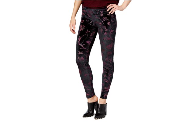  Women’s Juliet Floral Velvet Leggings