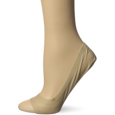 HUE Women’s Perfect Edge Peep Toe Liner Socks