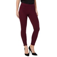 HUE Women’s Seamed Zip Skimmer Leggings