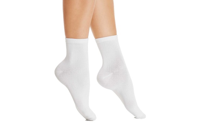  Women’s Super Soft Cropped Sock (White)
