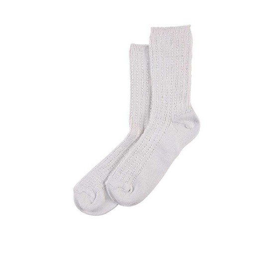  Women's Super-Soft Ribbed Boot Socks, Ivory, 9-11