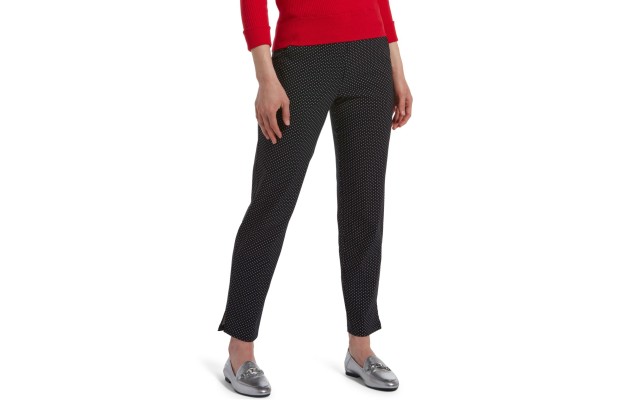  Women’s Temp Tech Dot-Print Trouser Leggings