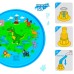 Huge 68″ Splash Water Play Mat for Little Kids & Toddlers, Water Sprinkler, Water Inflatable Wading Pool for Summer Fun Outdoor Water Toys for Boys & Girls