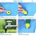 Huge 68″ Splash Water Play Mat for Little Kids & Toddlers, Water Sprinkler, Water Inflatable Wading Pool for Summer Fun Outdoor Water Toys for Boys & Girls