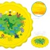 Huge 68″ Splash Water Play Mat for Little Kids & Toddlers, Water Sprinkler, Water Inflatable Wading Pool for Summer Fun Outdoor Water Toys for Boys & Girls