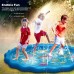 Huge 68″ Splash Water Play Mat for Little Kids & Toddlers, Water Sprinkler, Water Inflatable Wading Pool for Summer Fun Outdoor Water Toys for Boys & Girls