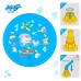Huge 68″ Splash Water Play Mat for Little Kids & Toddlers, Water Sprinkler, Water Inflatable Wading Pool for Summer Fun Outdoor Water Toys for Boys & Girls