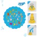 Huge 68″ Splash Water Play Mat for Little Kids & Toddlers, Water Sprinkler, Water Inflatable Wading Pool for Summer Fun Outdoor Water Toys for Boys & Girls