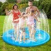 Huge 68″ Splash Water Play Mat for Little Kids & Toddlers, Water Sprinkler, Water Inflatable Wading Pool for Summer Fun Outdoor Water Toys for Boys & Girls