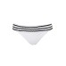  Junior’s Rick Rack and Roll Cheeky Bottoms Women’s Swimsuit (White, M)