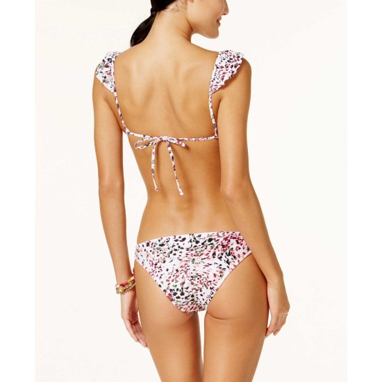  Women's Cheetah Swirl Cheeky Fit Bikini Bottom Swimsuit