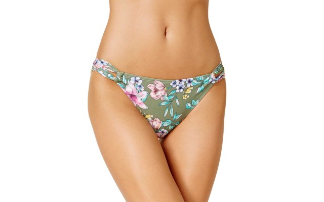  Women’s Tropic Romance Printed Swimsuit Bikini Bottoms