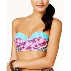 Hula Honey Women's Underwire Push-Up Top Swimsuit