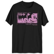 Hybrid Mickey Mouse Head Stamp Men’s Graphic T-Shirt (Black, M)