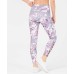  Explode Printed High-Rise Cutout Leggings