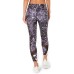  Floral-Print Mesh-Trimmed Leggings