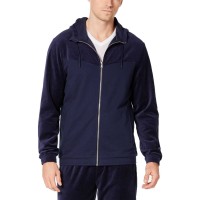 Ideology Men’s Velour Chevron Zip Hoodies