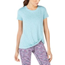 Ideology Women’s Knot-Front Blouse T-Shirt Tops