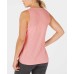  Womens Knot-Front T-Shirt Tank Tops