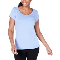 Ideology Women’s Mesh-Back T-Shirt Tops