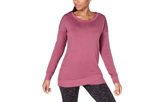  Women's Tulip-Hem Tunic, Vintage Mauve, Small