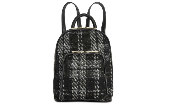 Inc Farrah Boucle Backpack – Black
