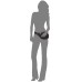  Alisa Nylon Fanny Pack (Black)
