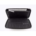  Averry Zip-around Wallet (Black Multi/Silver)