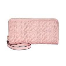 Inc International Concepts Blakke Zip-Around Wristlet Wallet (Pastel Pink, One Size)