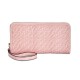  Blakke Zip-Around Wristlet Wallet (Pastel Pink, One Size)
