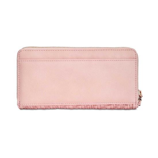  Blakke Zip-Around Wristlet Wallet (Pastel Pink, One Size)