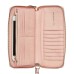  Blakke Zip-Around Wristlet Wallet (Pastel Pink, One Size)