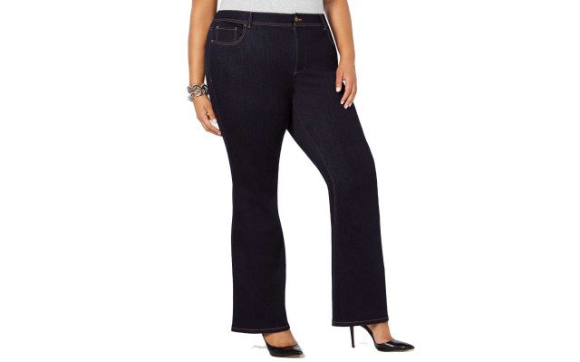  Bootcut Tummy Control Jeans (Blue, 16W S/P)