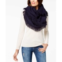 INC International Concepts Brushed-Knit Fringe Loop Wrap Scarves