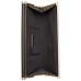  Carolyn Straw Clutch (Black/Gold)
