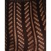  Chevron-Knit Ankle Socks (Black, 9/11)