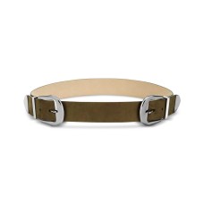 INC International Concepts Clean Double-Buckle Belt