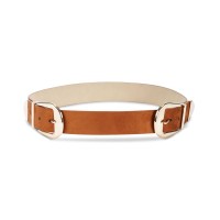 INC International Concepts Clean Double-Buckle Belt