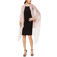 Inc International Concepts Colorblocked Pleated Evening Wrap (Medium Purple, One Size)