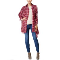 INC International Concepts Contoured Houndstooth Scarf