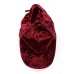  Crushed Velvet Baseball Cap (Wine)