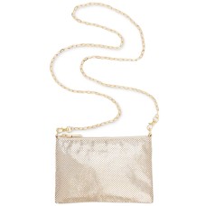 INC International Concepts Demir Shiny Mesh Convertible Belt Bag