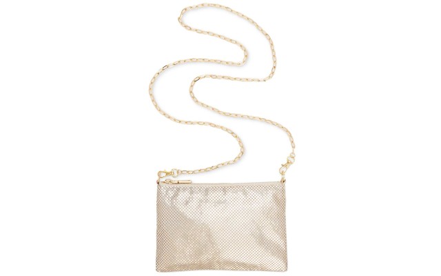  Demir Shiny Mesh Convertible Belt Bag