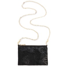 INC International Concepts Demir Shiny Mesh Convertible Belt Bag