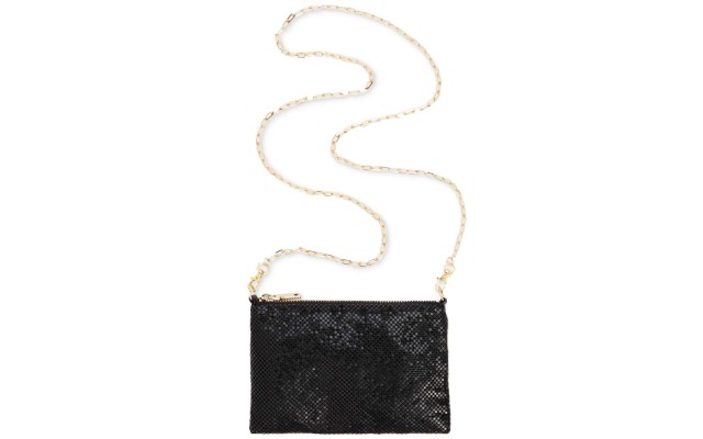  Demir Shiny Mesh Convertible Belt Bag