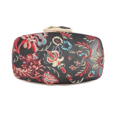 INC International Concepts Embroidered Small Clutch – Black