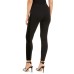  Faux-Velvet-Accent Leggings